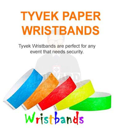 Tyvek Paper Wristbands